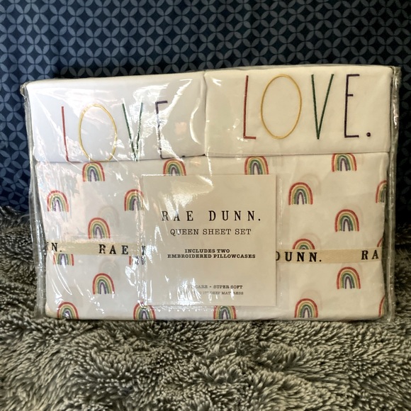 Rae Dunn Bedding Brand New Rae Dunn Queen Sheets Poshmark
